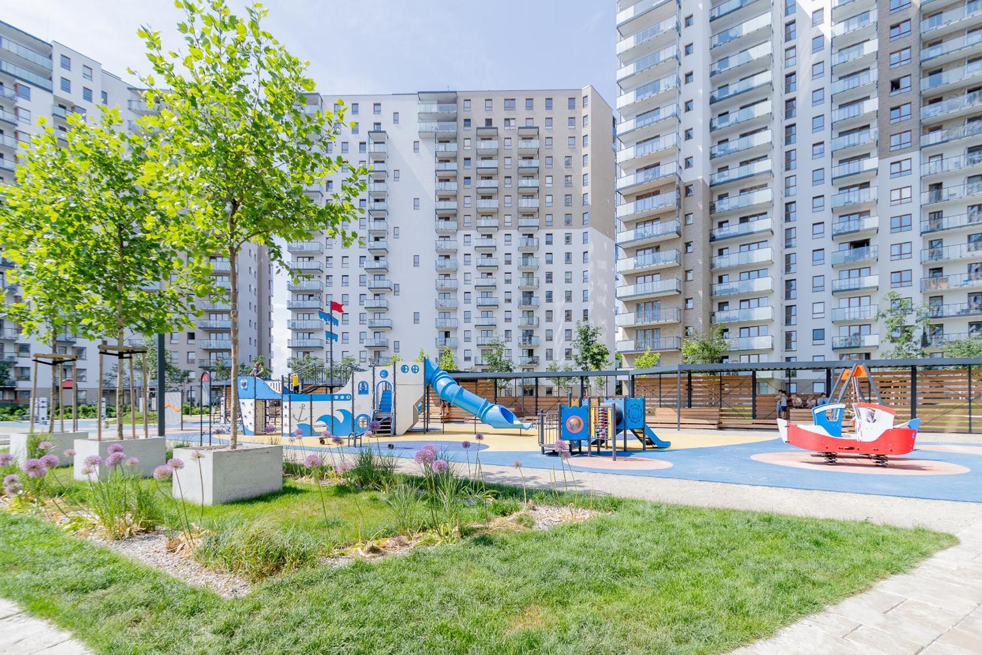 Glow Apartments, Apartamenty Nowa Letnica Gdańsk Kültér fotó